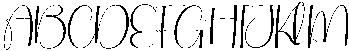 Lighting Regular otf (300) Font UPPERCASE