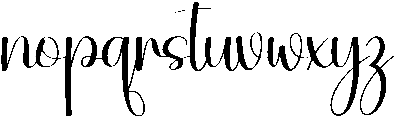 Lighting Regular otf (300) Font LOWERCASE