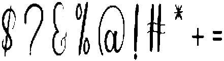 Lighting Regular otf (300) Font OTHER CHARS