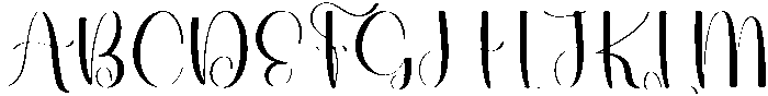 Lighting Regular otf (300) Font UPPERCASE