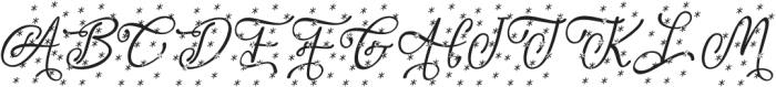 Lightning Christmas Italic Italic otf (300) Font UPPERCASE