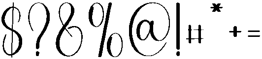 Lightning Regular otf (300) Font OTHER CHARS