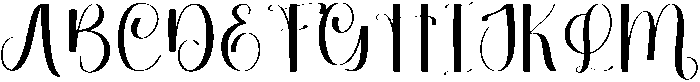 Lightning Regular otf (300) Font UPPERCASE