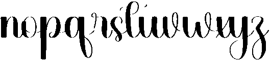 Lightning Regular otf (300) Font LOWERCASE
