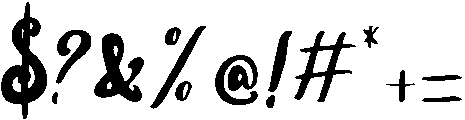 Lightning-Regular otf (300) Font OTHER CHARS