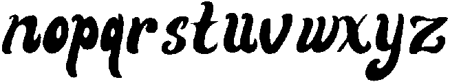 Lightning-Regular otf (300) Font LOWERCASE