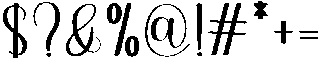 Lightning Regular otf (300) Font OTHER CHARS