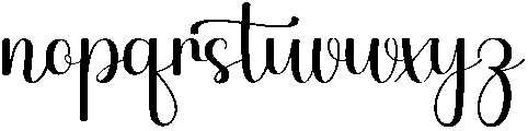 Lightning Regular otf (300) Font LOWERCASE