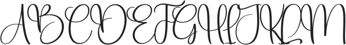 Ligthing Regular otf (100) Font UPPERCASE
