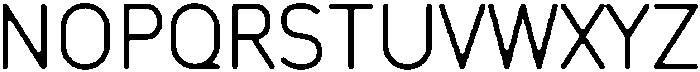 Liguria Regular otf (400) Font UPPERCASE