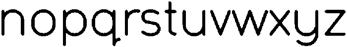 Liguria Regular otf (400) Font LOWERCASE