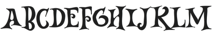 Like Spooky Regular otf (400) Font UPPERCASE