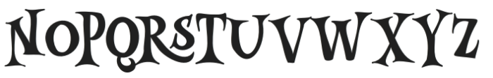 Like Spooky Regular otf (400) Font UPPERCASE