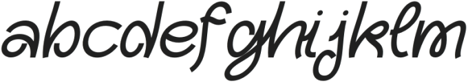 Likeshow Italic otf (400) FONT