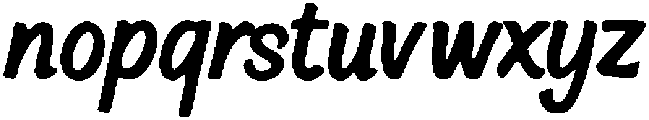 Liko ttf (400) Font LOWERCASE