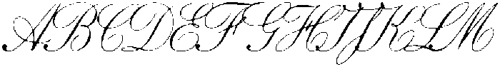 Lilac Cursive Regular otf (400) Font UPPERCASE