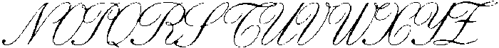Lilac Cursive Regular otf (400) Font UPPERCASE
