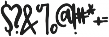 Lilac Script Regular otf (400) Font OTHER CHARS