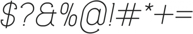 Lilette Italic otf (400) Font OTHER CHARS