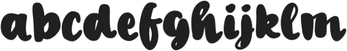 LilithMelany-Regular otf (400) Font LOWERCASE