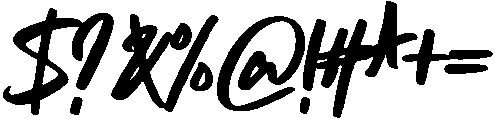 Lill Savages otf (400) Font OTHER CHARS