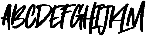 Lill Savages otf (400) Font UPPERCASE