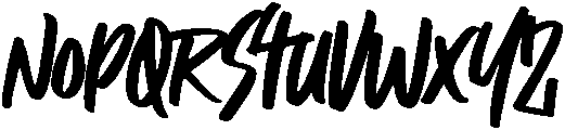 Lill Savages otf (400) Font LOWERCASE