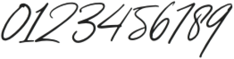 Lilliana Signature otf (400) Font OTHER CHARS