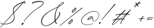 Lillywhite Italic otf (400) Font OTHER CHARS