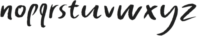 Lily Muse Regular otf (400) Font LOWERCASE