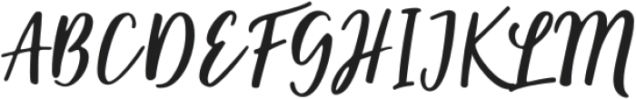 Lilybulle otf (400) Font UPPERCASE