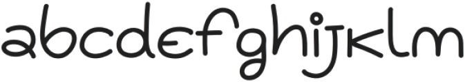 Limau Regular otf (400) Font LOWERCASE