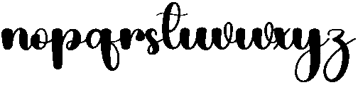 Limited Regular otf (400) Font LOWERCASE