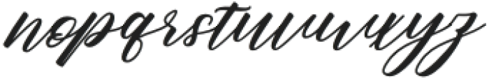 Linda Script otf (400) Font LOWERCASE