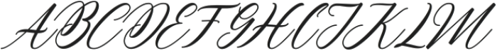Linda Script ttf (400) Font UPPERCASE