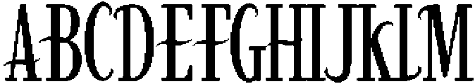 Linden Regular ttf (400) Font UPPERCASE