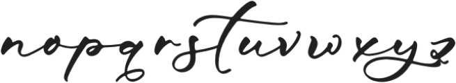 Lindgre otf (400) Font LOWERCASE