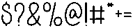 Line Reactor Regular otf (400) Font OTHER CHARS