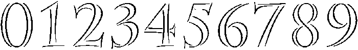 Line otf (400) Font OTHER CHARS