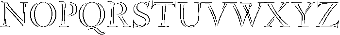 Line otf (400) Font UPPERCASE