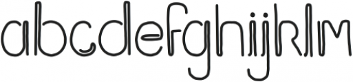 LineLanguage Regular ttf (400) Font LOWERCASE