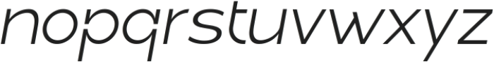 Linea Nova Light Italic ttf (300) Font LOWERCASE