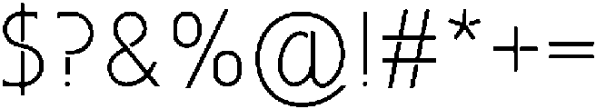 LineaForm Serif Regular otf (400) Font OTHER CHARS