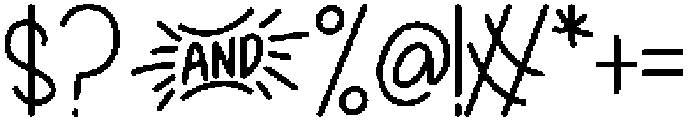 Linelone Regular otf (400) Font OTHER CHARS