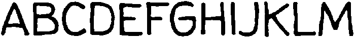 Linepress Regular otf (400) Font UPPERCASE