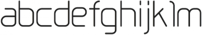 LinerPro Regular otf (400) Font LOWERCASE