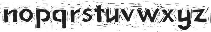 Linewleum Light Raw otf (300) Font LOWERCASE