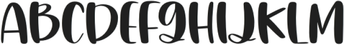 LingDown-Regular otf (400) Font UPPERCASE