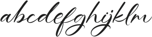 Link Heart Script otf (400) Font LOWERCASE