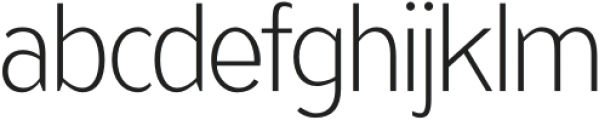 Linked Now Extralight otf (200) Font LOWERCASE